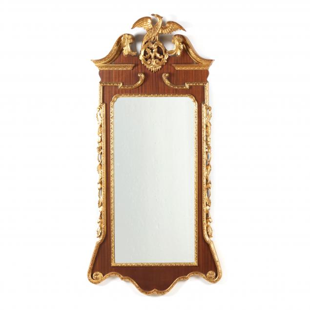 george-ii-style-parcel-gilt-mahogany-mirror