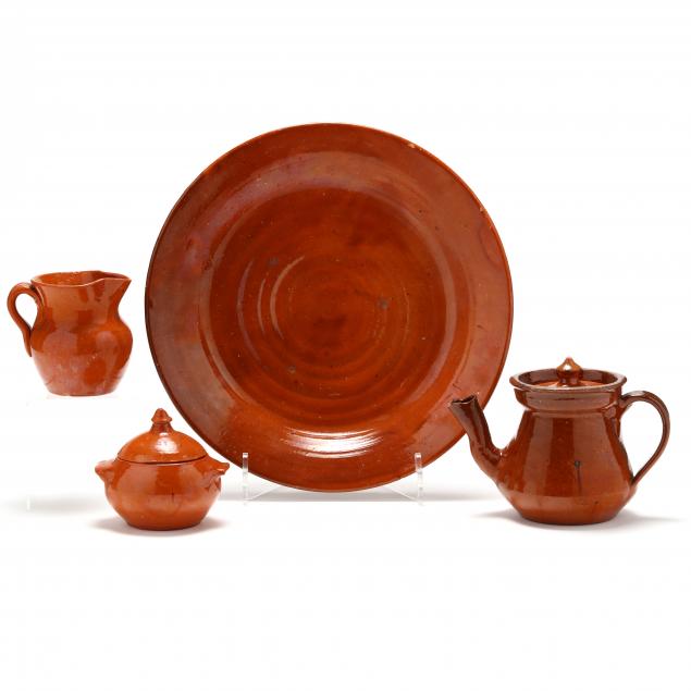 jugtown-pottery-seagrove-nc-tea-set-and-platter