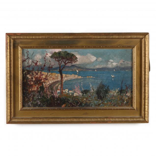 an-antique-mediterranean-coastal-landscape-painting
