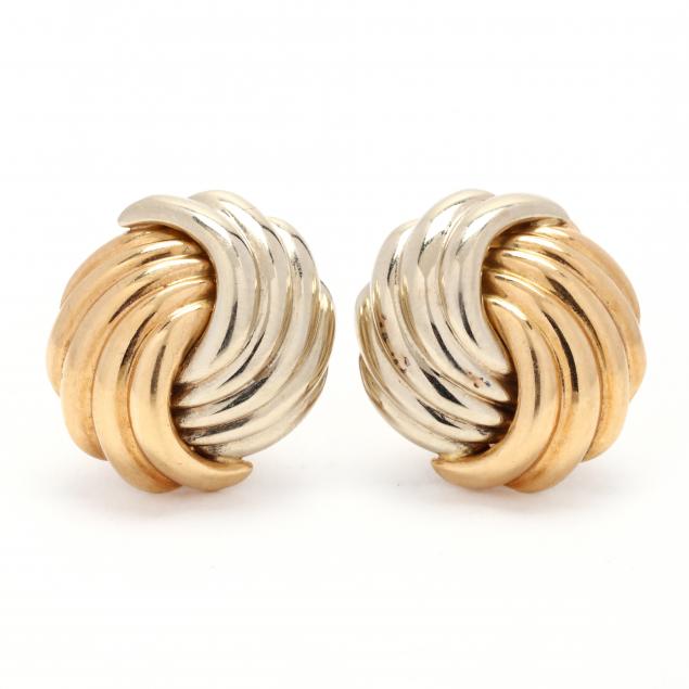 pair-of-bi-color-gold-earrings