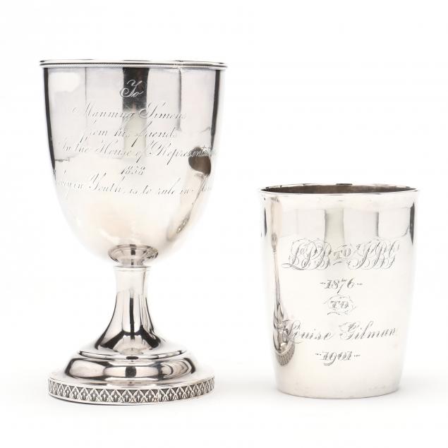 american-coin-silver-cup-and-presentation-goblet