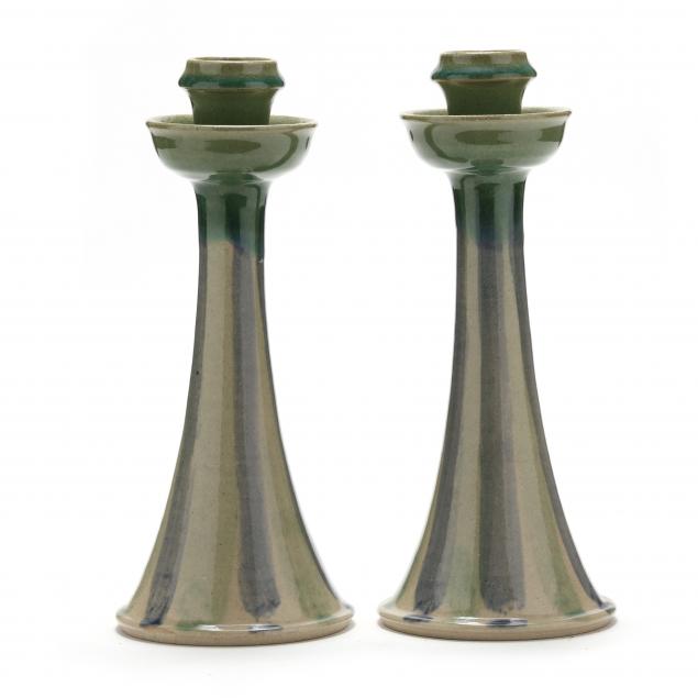 jugtown-pottery-vernon-owens-seagrove-nc-b-1941-pair-of-candlesticks