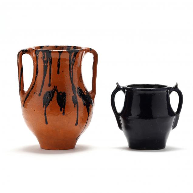two-nc-pottery-vases-unknown-potters