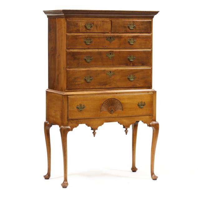 new-england-queen-anne-maple-highboy