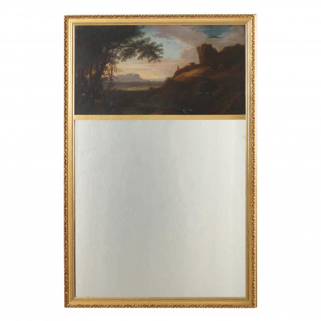 trumeau-mirror-with-antique-landscape-painting