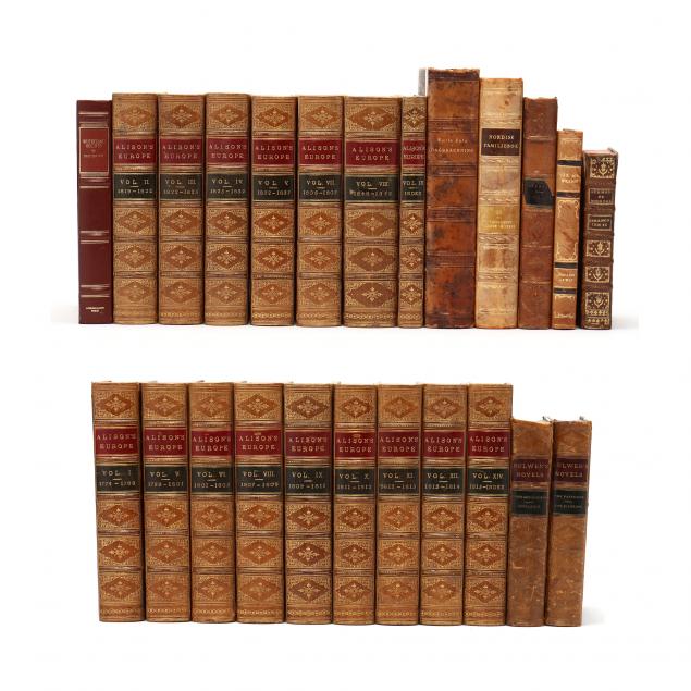 twenty-four-24-mostly-antique-leatherbound-books