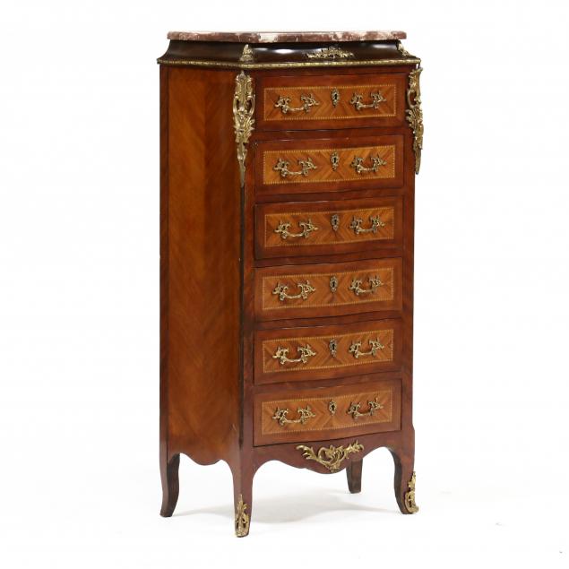 louis-xv-style-marble-top-parquetry-inlaid-and-ormolu-semanier