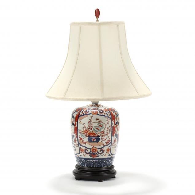 an-imari-style-porcelain-ginger-jar-lamp