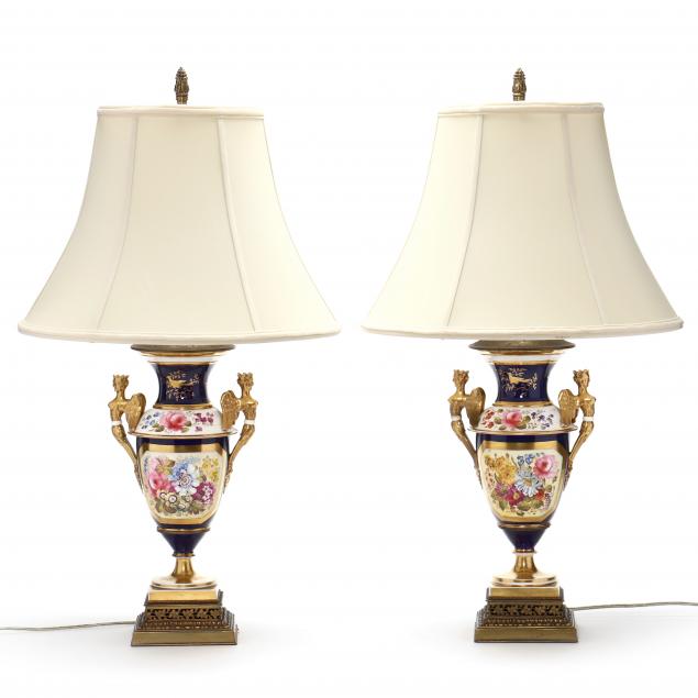 pair-of-continental-porcelain-and-parcel-gilt-urn-lamps