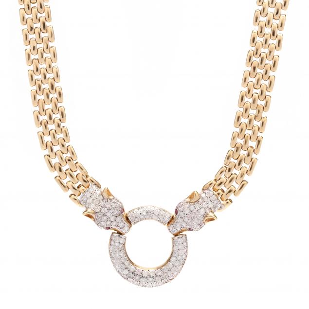 gold-and-diamond-panther-necklace