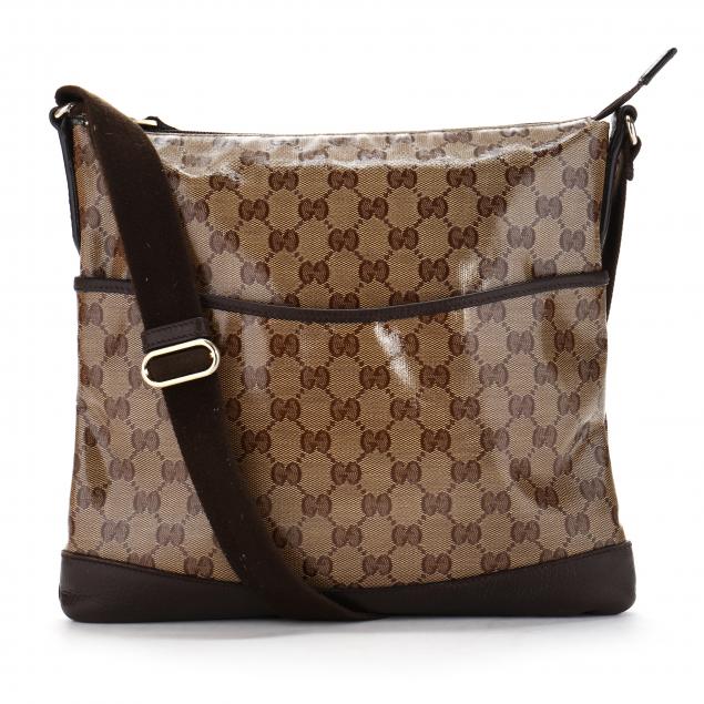 vintage-gucci-coated-monogram-canvas-shoulder-bag