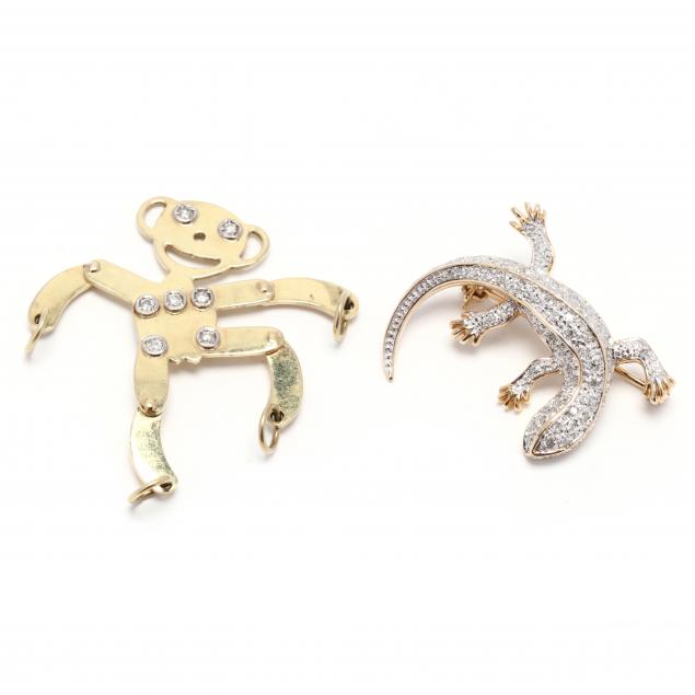two-gem-set-animal-motif-jewelry-items