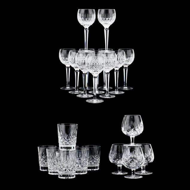 22-piece-grouping-of-waterford-crystal-barware