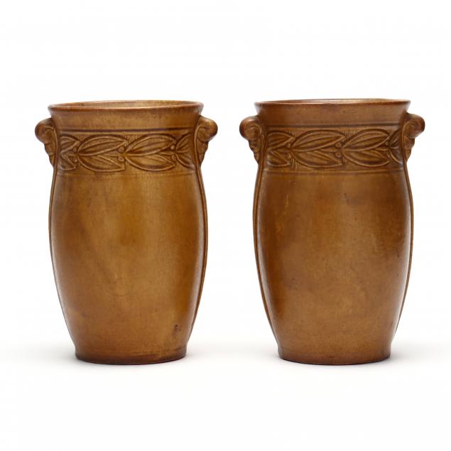 a-pair-of-arts-crafts-pottery-vases