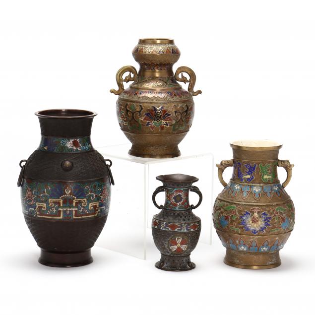 four-asian-champleve-vases