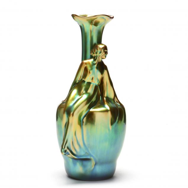 zsolnay-art-nouveau-style-figural-vase
