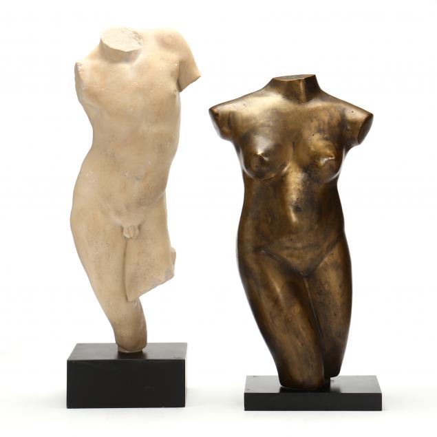 two-classical-style-nude-torso-sculptures
