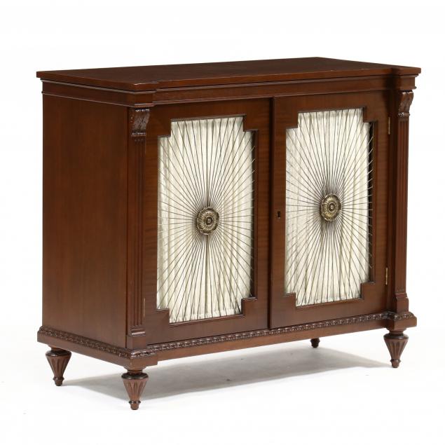 regency-style-mahogany-console-cabinet