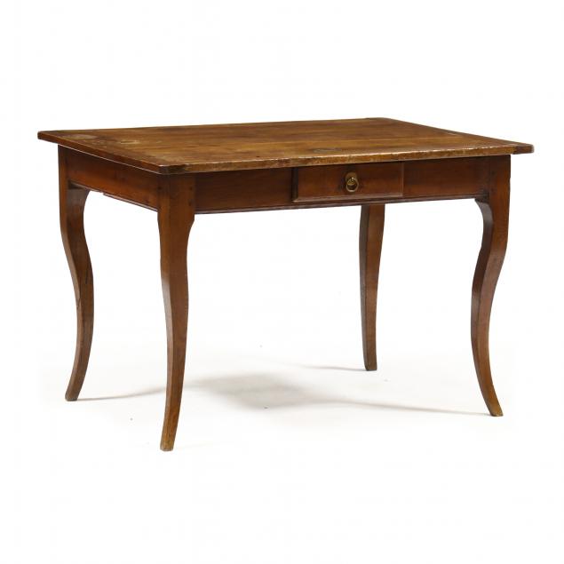french-provincial-oak-writing-table