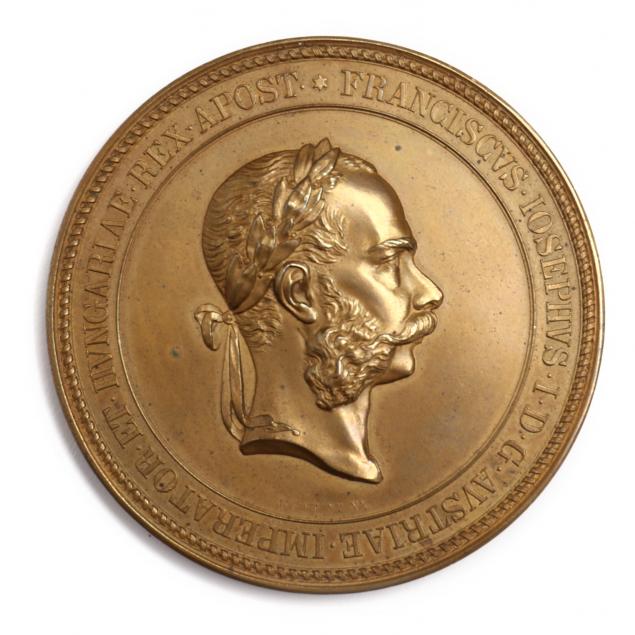austria-hungary-1869-franz-joseph-suez-canal-opening-commemorative-medal