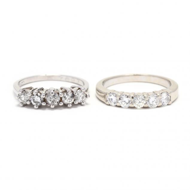 two-white-gold-and-diamond-set-bands