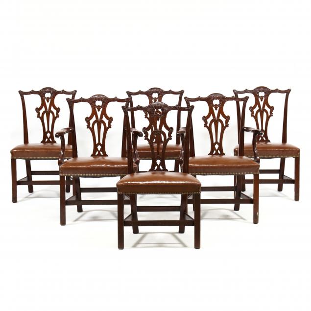 six-chippendale-style-carved-mahogany-dining-chairs