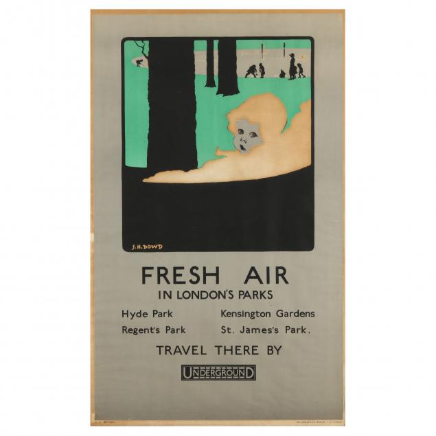 james-h-dowd-british-1883-1956-i-fresh-air-in-london-s-parks-travel-there-by-the-underground-i