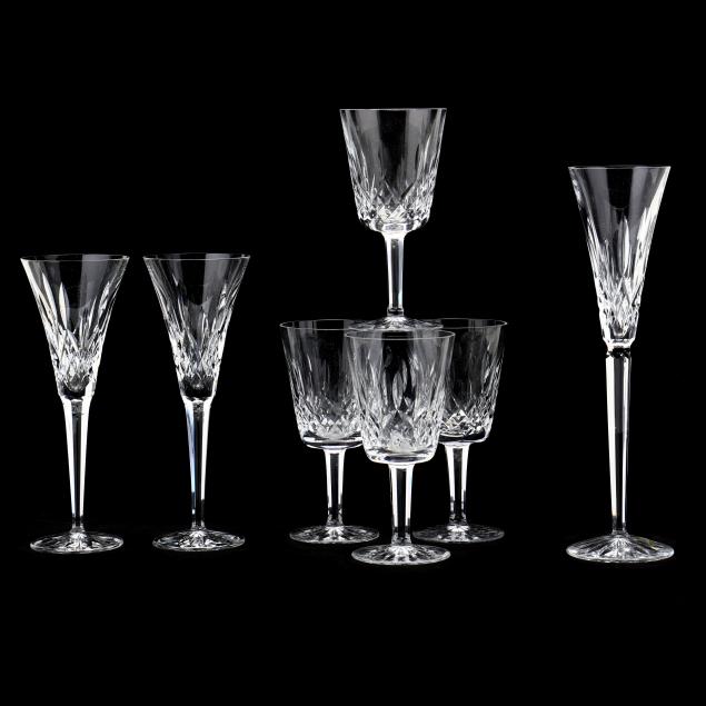 eleven-pieces-of-lismore-waterford-crystal