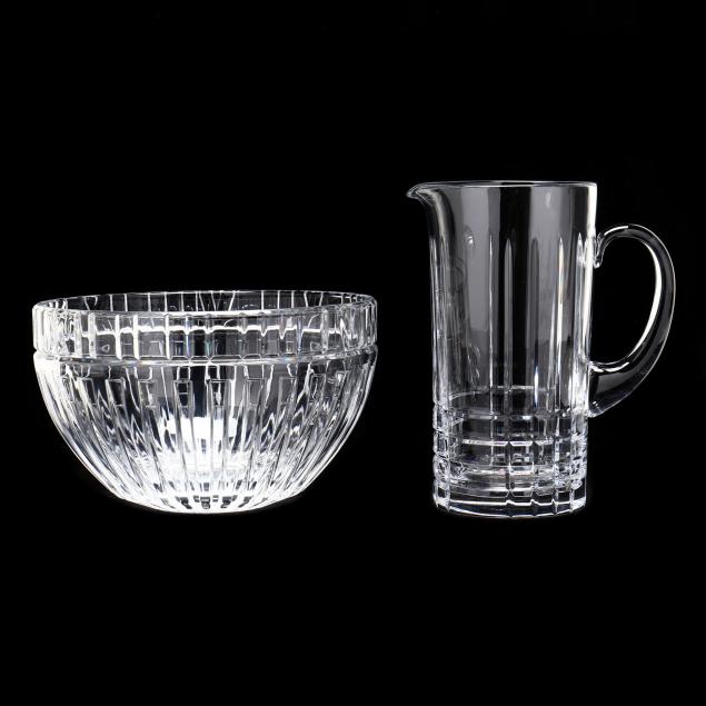 tiffany-crystal-bowl-and-pitcher