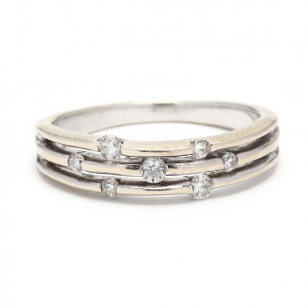 white-gold-and-diamond-stacked-ring