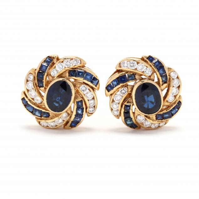 gold-diamond-and-sapphire-earrings