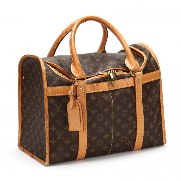 Sold at Auction: Louis Vuitton LV Monogram Weekender Travel Bag