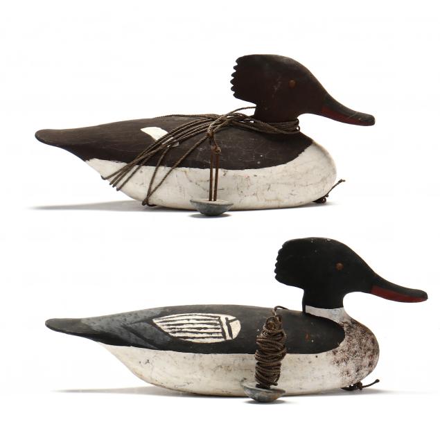 delbert-cigar-daisey-va-1928-2017-merganser-pair