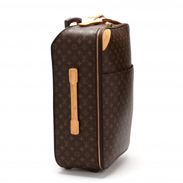 Louis Vuitton Pegase 55 Monogram Canvas Travel Suitcase