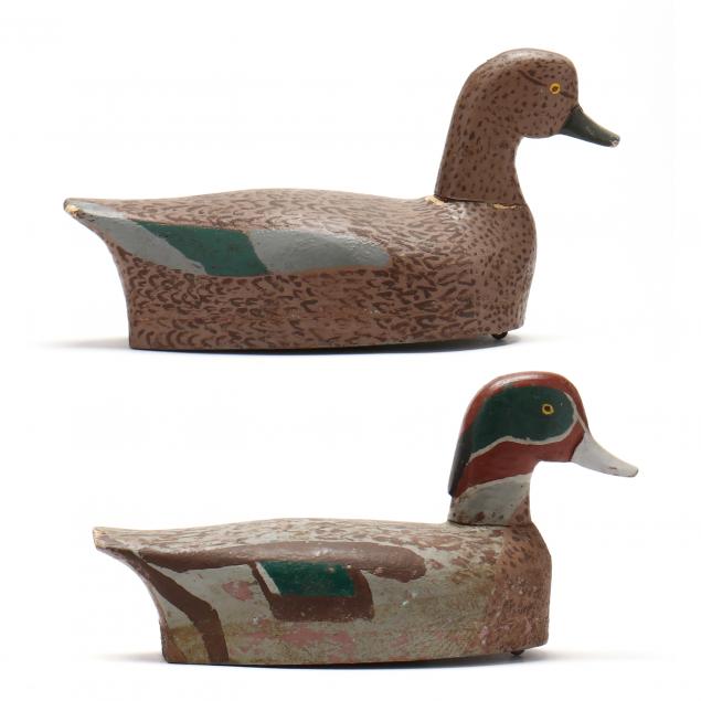 charles-edward-sr-nc-1897-1985-green-winged-teal-pair