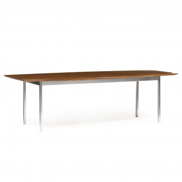 george-nelson-american-1908-1986-walnut-conference-dining-table