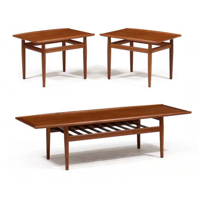 danish-modern-teak-coffee-table-and-pair-of-side-tables