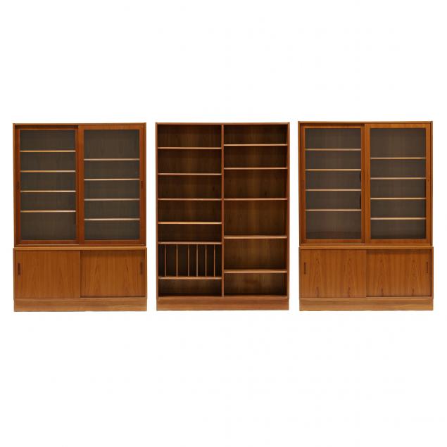 poul-hundevad-denmark-1917-2011-teak-bookcase-unit