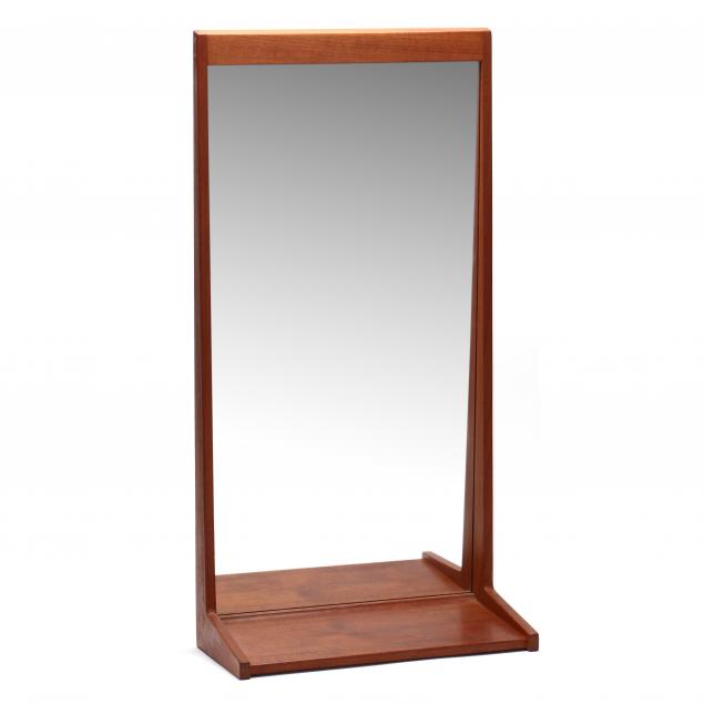 danish-modern-teak-wall-mirror-with-shelf