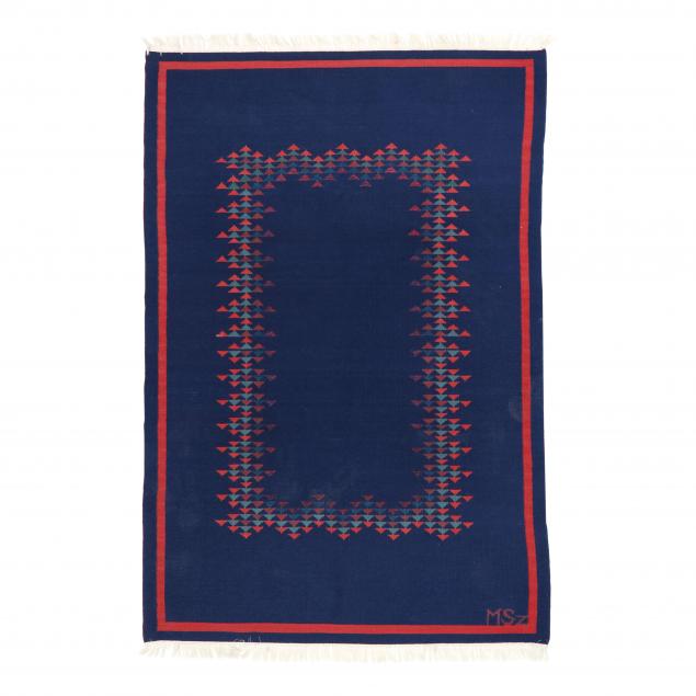 swedish-modern-flat-weave-area-rug-signed-msz