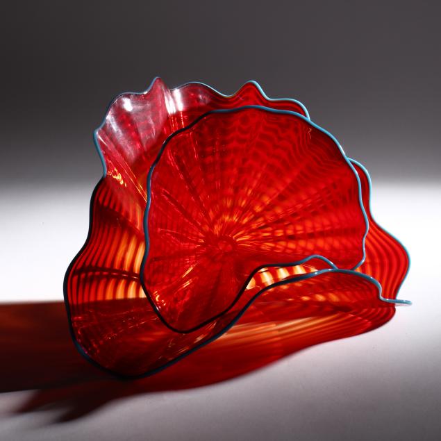 dale-chihuly-american-b-1941-tango-red-two-piece-glass-persian
