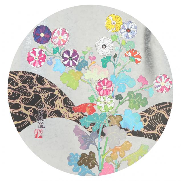 takashi-murakami-japanese-b-1962-i-korin-flowers-i