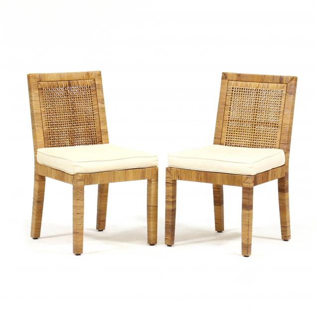 donghia-pair-of-cane-wrapped-side-chairs