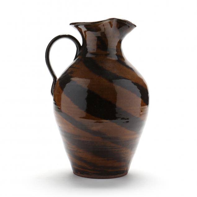 kim-ellington-vale-nc-b-1954-swirl-pitcher