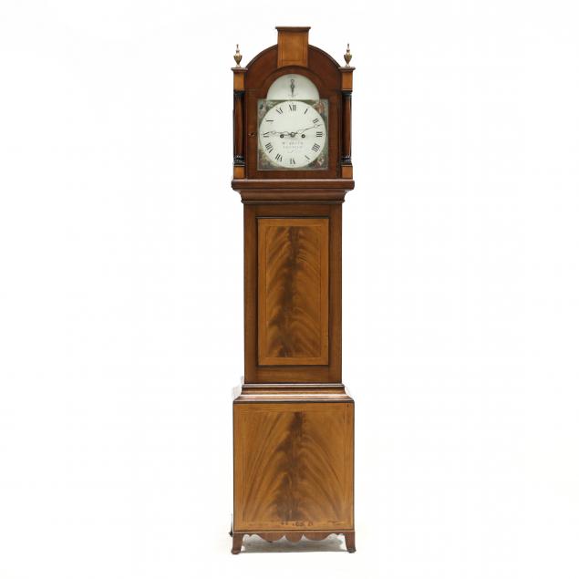 federal-style-dwarf-tall-case-clock-william-green-prescot