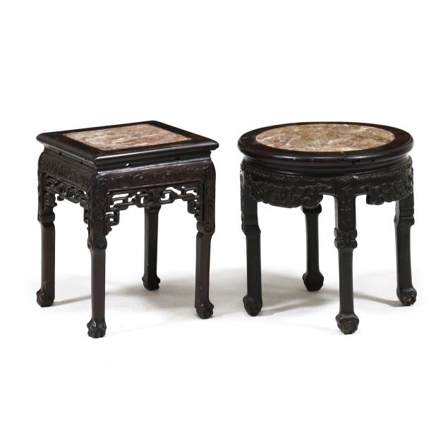 two-antique-chinese-marble-top-low-stands
