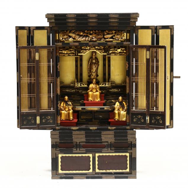 chinese-carved-and-lacquered-shrine-cabinet