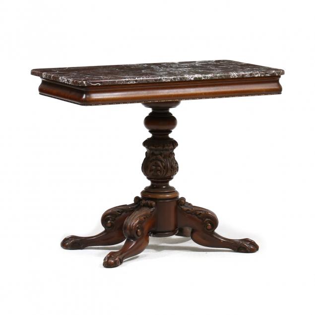 william-a-berkey-american-classical-style-marble-top-table