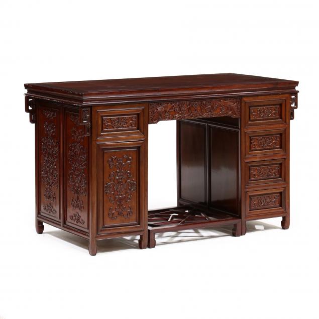 chinese-carved-hardwood-doctor-s-desk