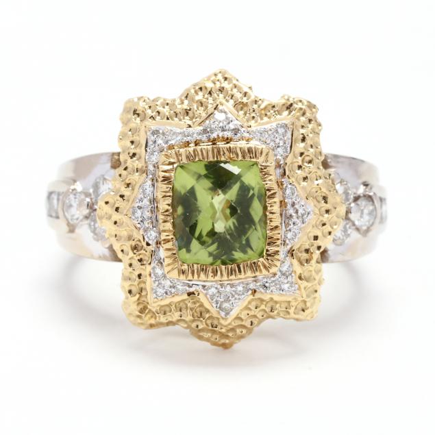 bi-color-gold-peridot-and-diamond-ring